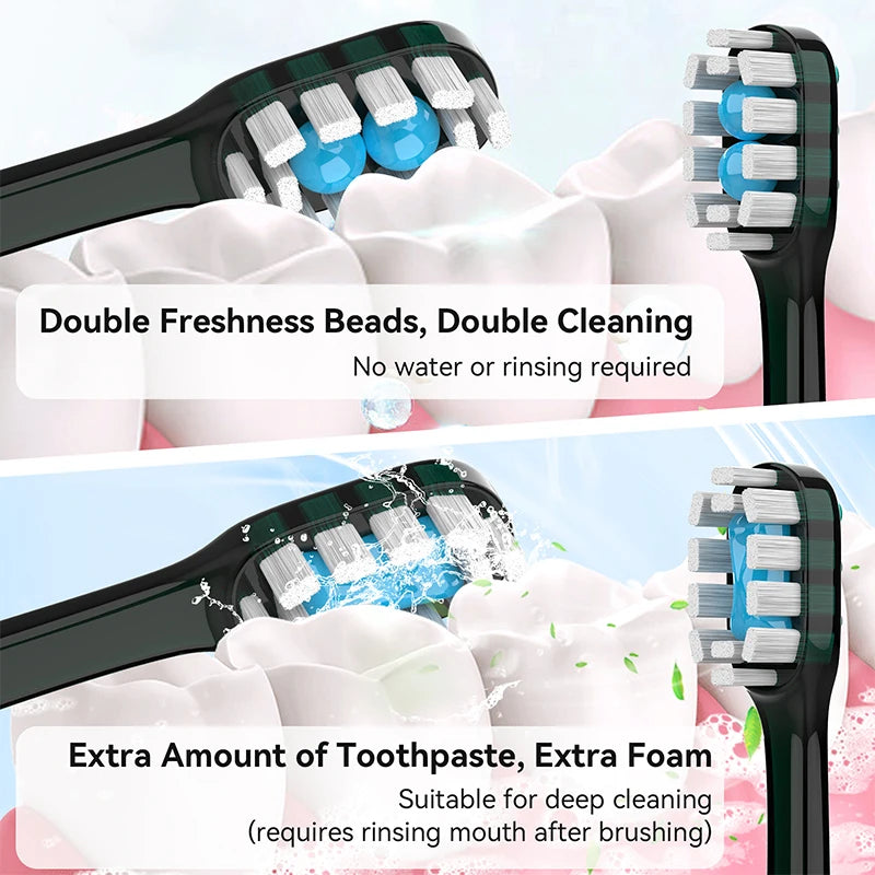 Exploded Bead Toothbrush Disposable Adult Cleaning Toothbrush Portable Travel Toothbrush With Toothpaste