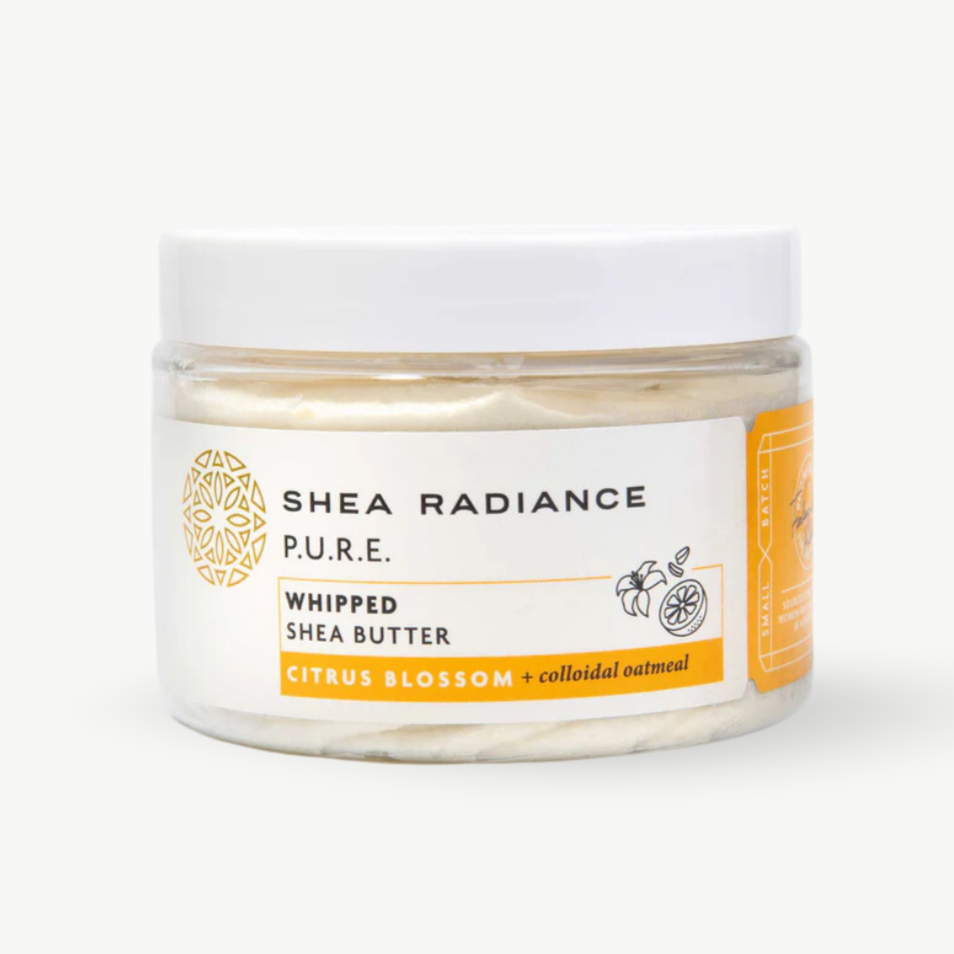 Whipped Shea Body Butter with Colloidal Oatmeal for Dry and Sensitive Skin