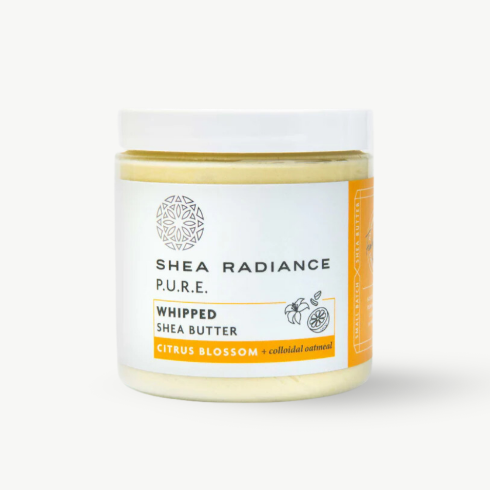 Whipped Shea Body Butter with Colloidal Oatmeal for Dry and Sensitive Skin