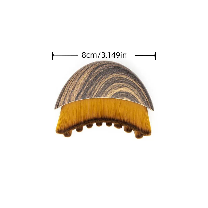 Lymphatic Contour Face Brush, Durable Facial Lymphatic Drainage Massager, Face Dry Brushing Body Brush Set, Chin & Jawline Sculp